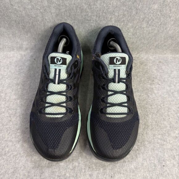 Merrell Shoes Womens 8 Antora 2 Black Athletic Trail Running Sneakers J066844 - Picture 3 of 9